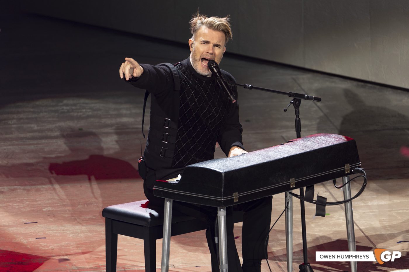 Take That at the 3Arena. Photo by Owen Humphreys www.owen.ie