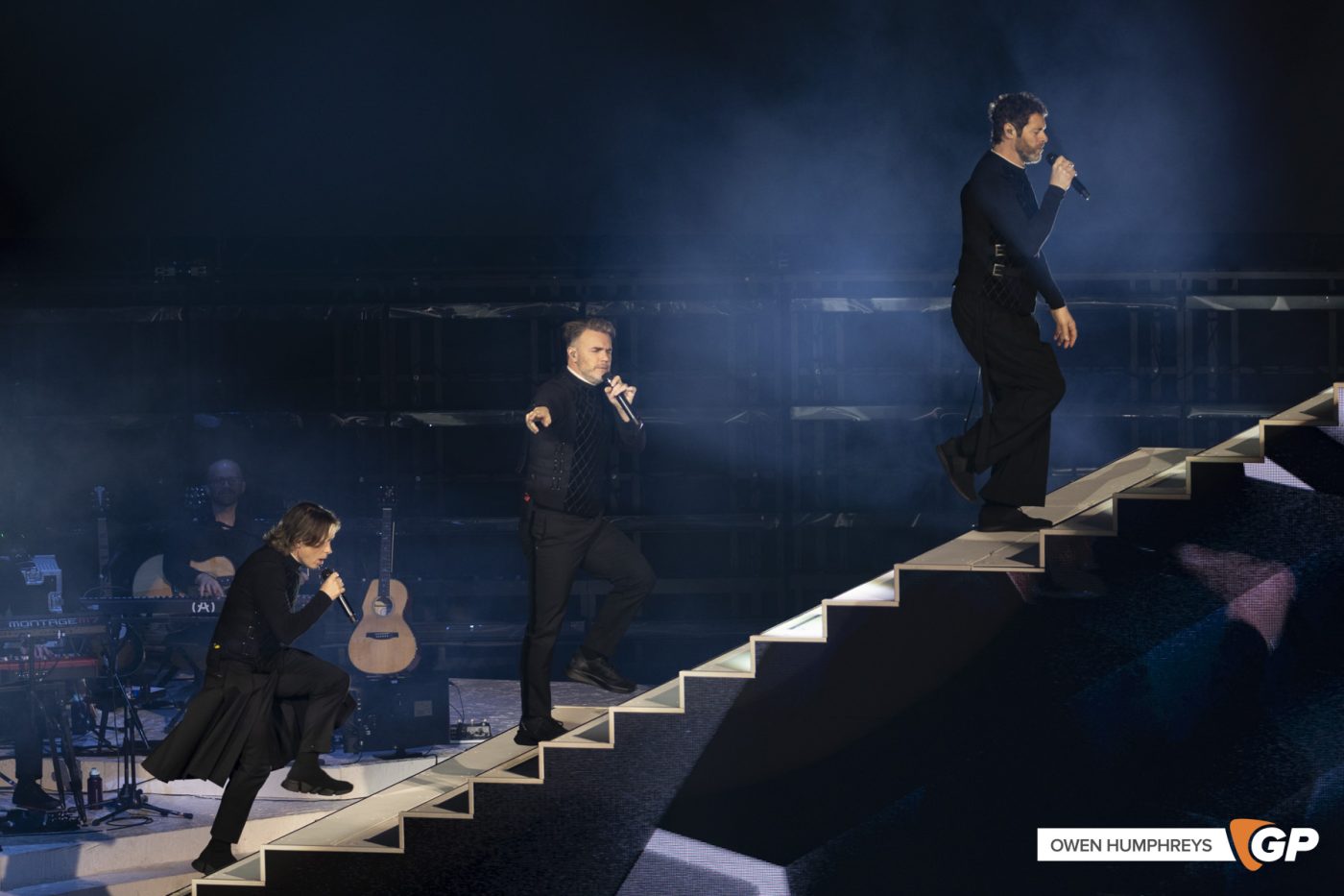 Take That at the 3Arena. Photo by Owen Humphreys www.owen.ie