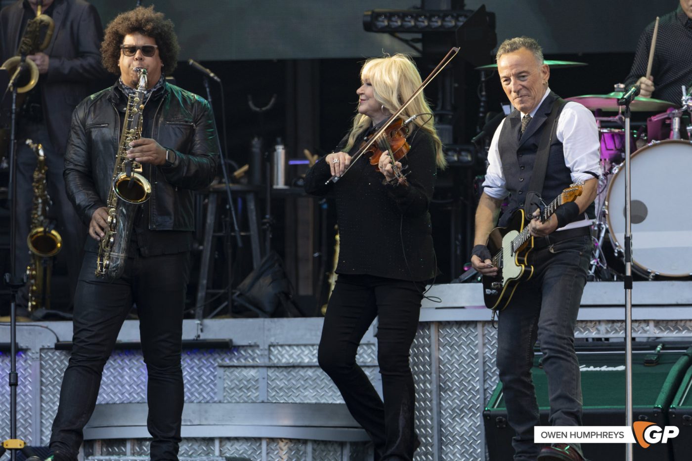 Bruce Springsteen at Croke Park. Photo by Owen Humphreys www.owen.ie