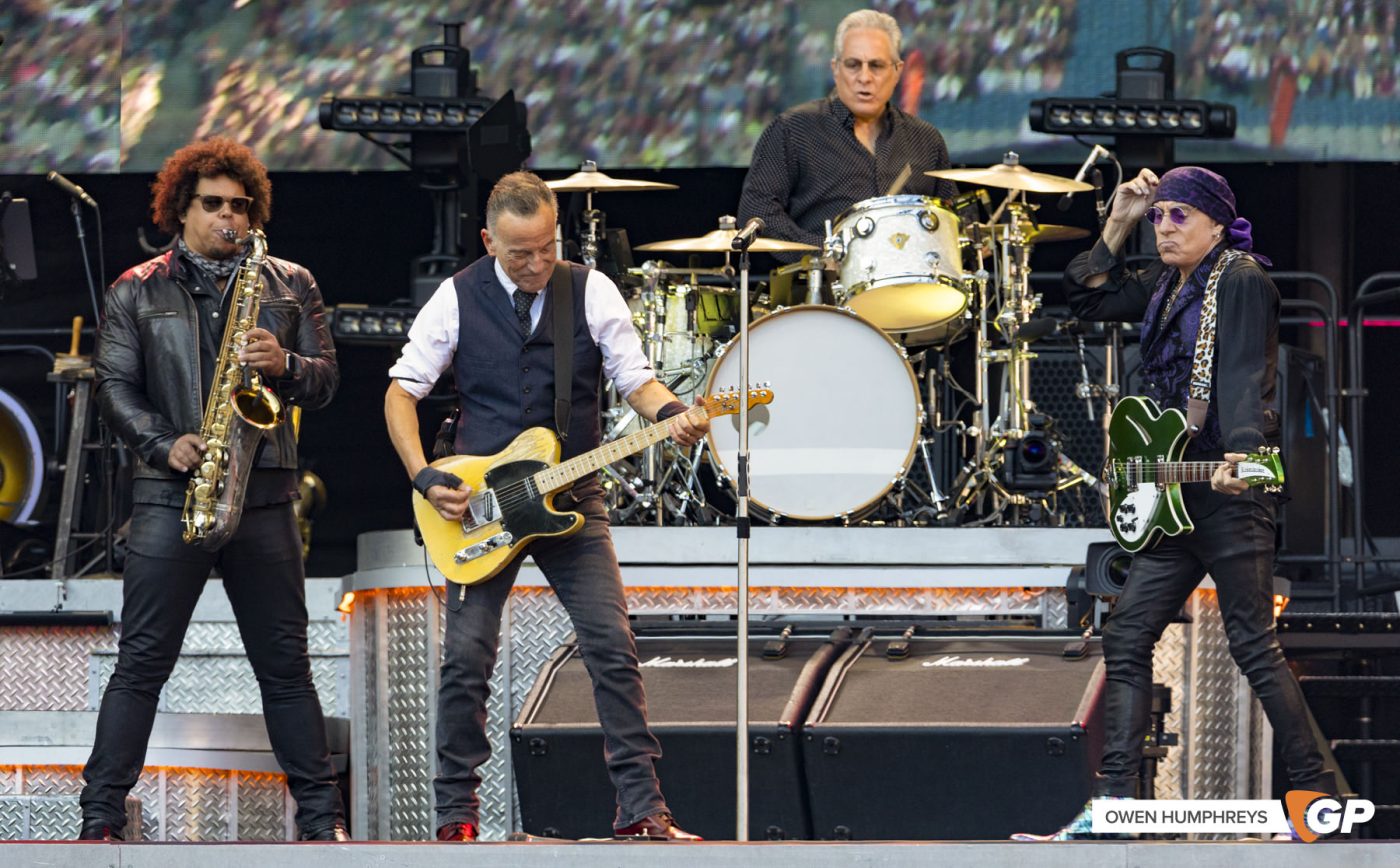 Bruce Springsteen at Croke Park. Photo by Owen Humphreys www.owen.ie