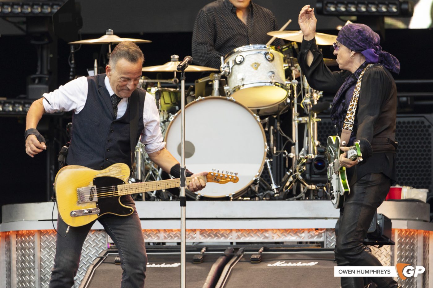 Bruce Springsteen at Croke Park. Photo by Owen Humphreys www.owen.ie