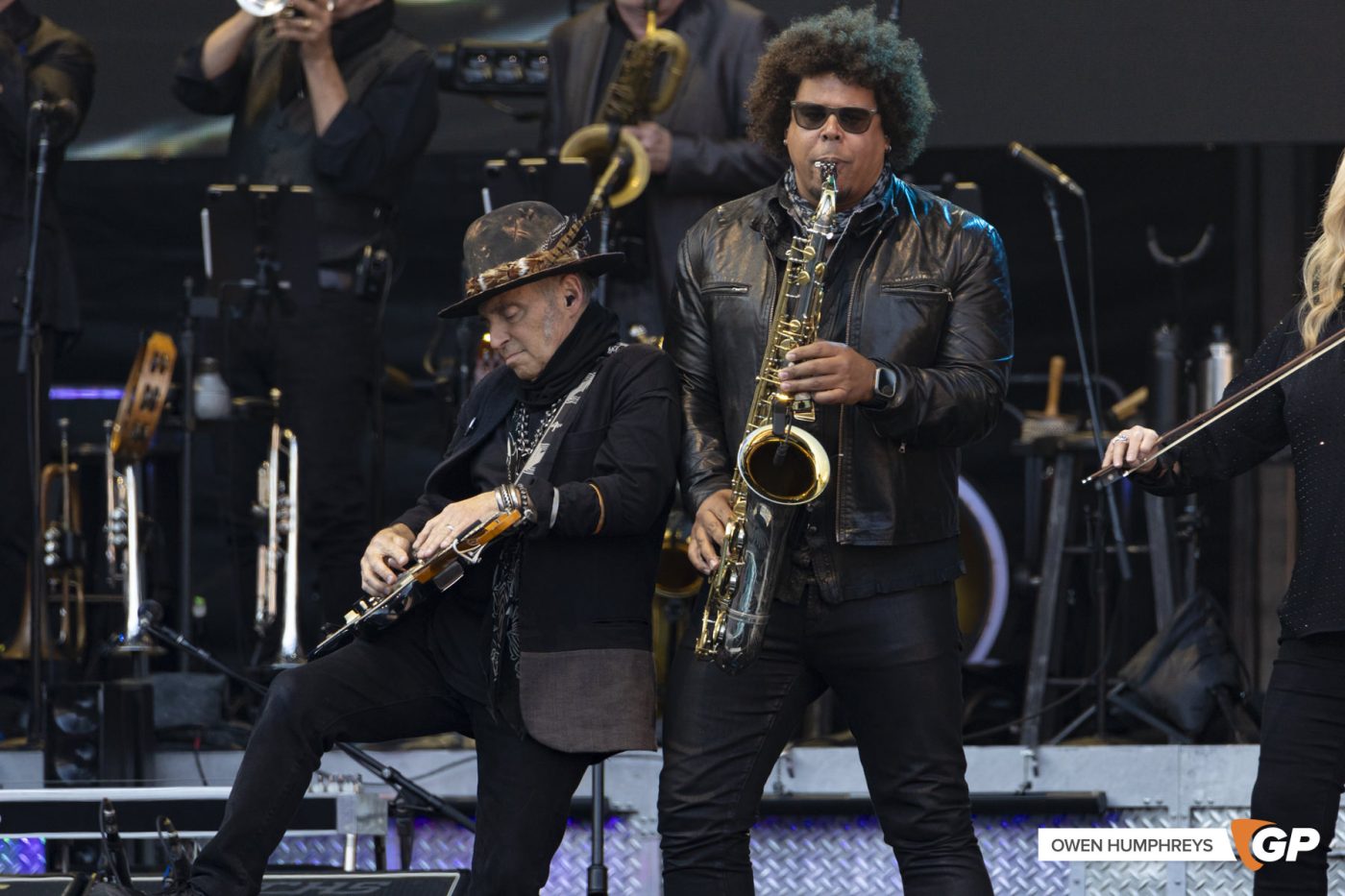 Bruce Springsteen at Croke Park. Photo by Owen Humphreys www.owen.ie