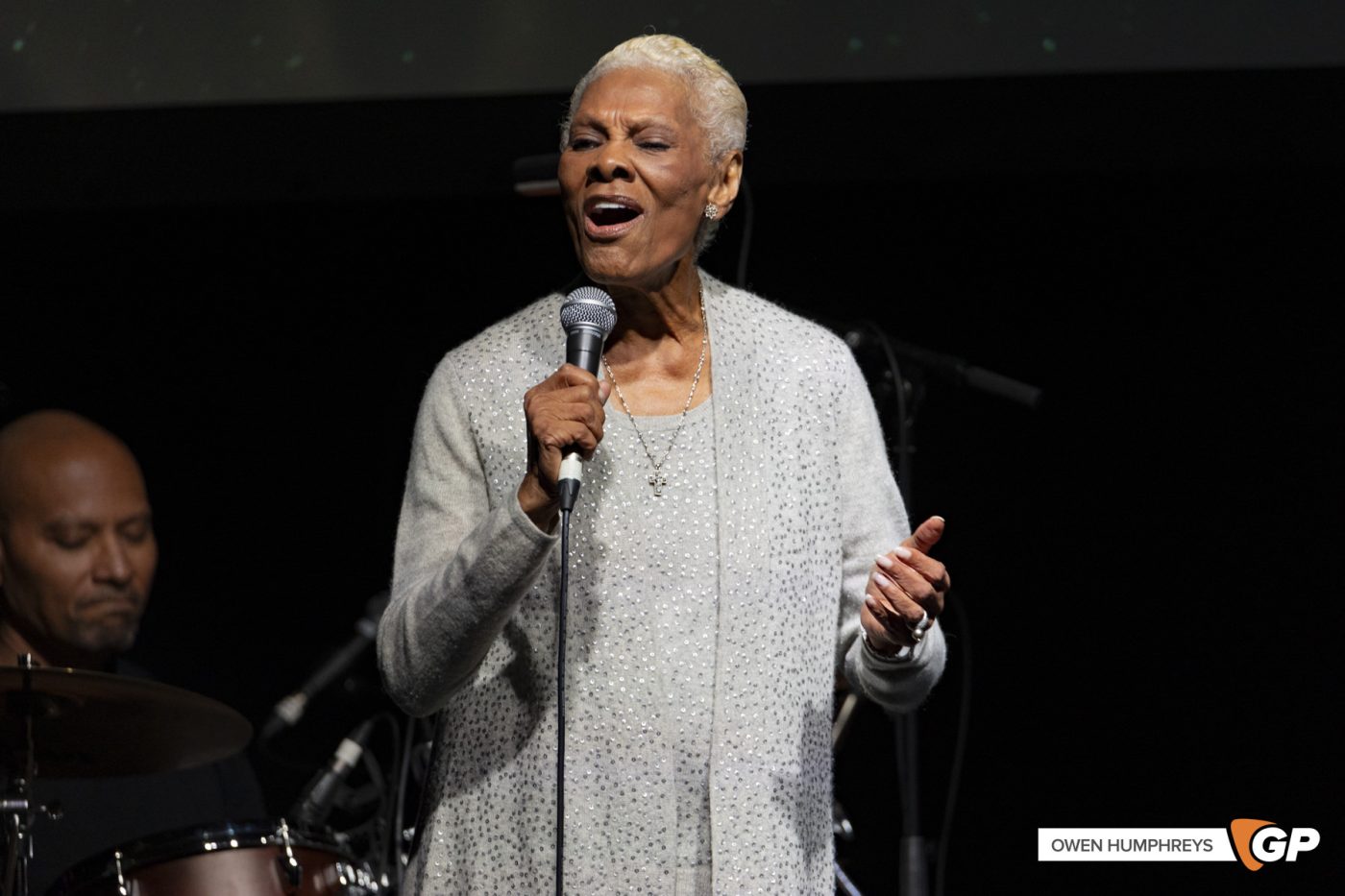 Dionne Warwick at Vicar Street. Photo by Owen Humphreys www.owen.ie