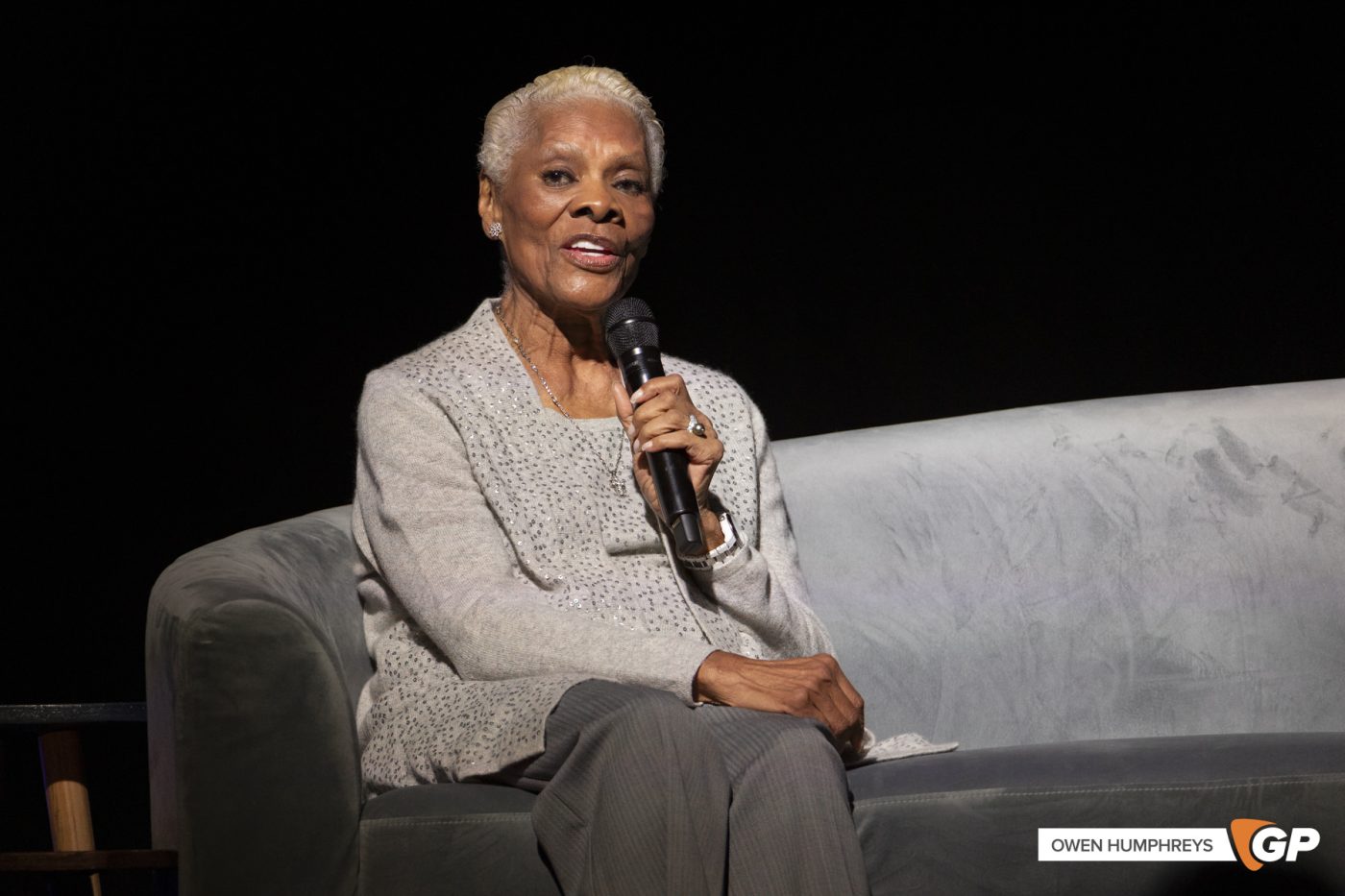 Dionne Warwick at Vicar Street. Photo by Owen Humphreys www.owen.ie