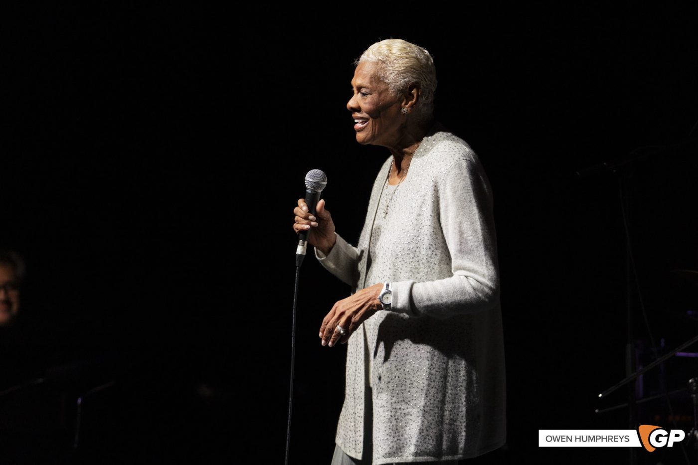Dionne Warwick at Vicar Street. Photo by Owen Humphreys www.owen.ie