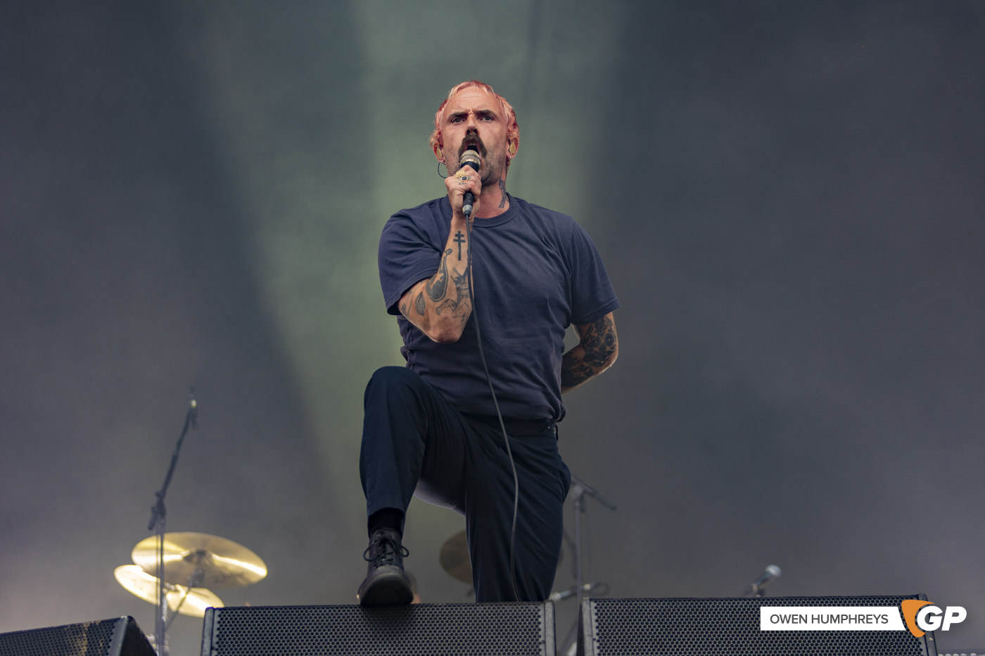 Idles at Malahinde Castle. Photo by Owen Humphreys www.owen.ie