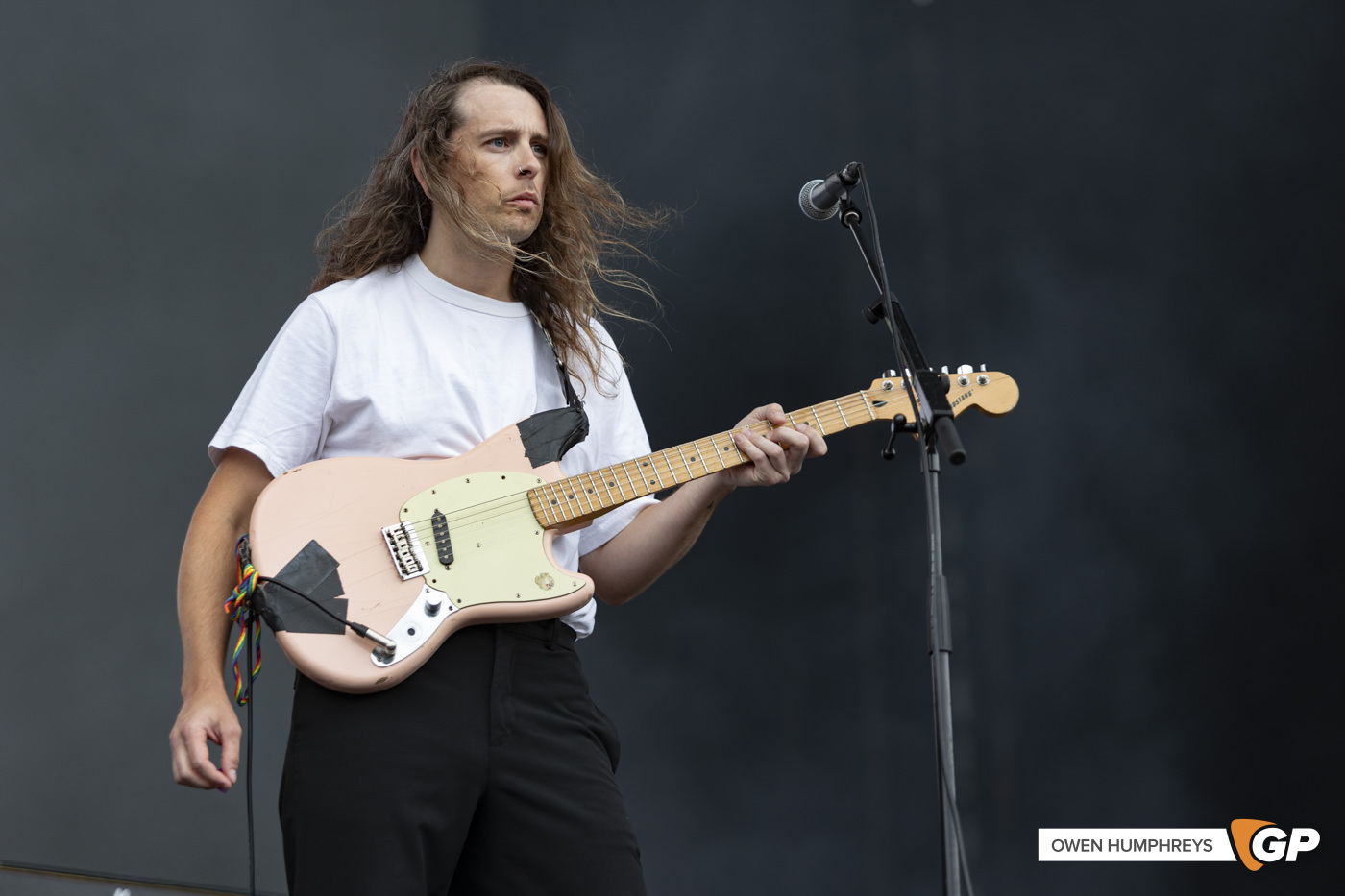 Idles at Malahinde Castle. Photo by Owen Humphreys www.owen.ie