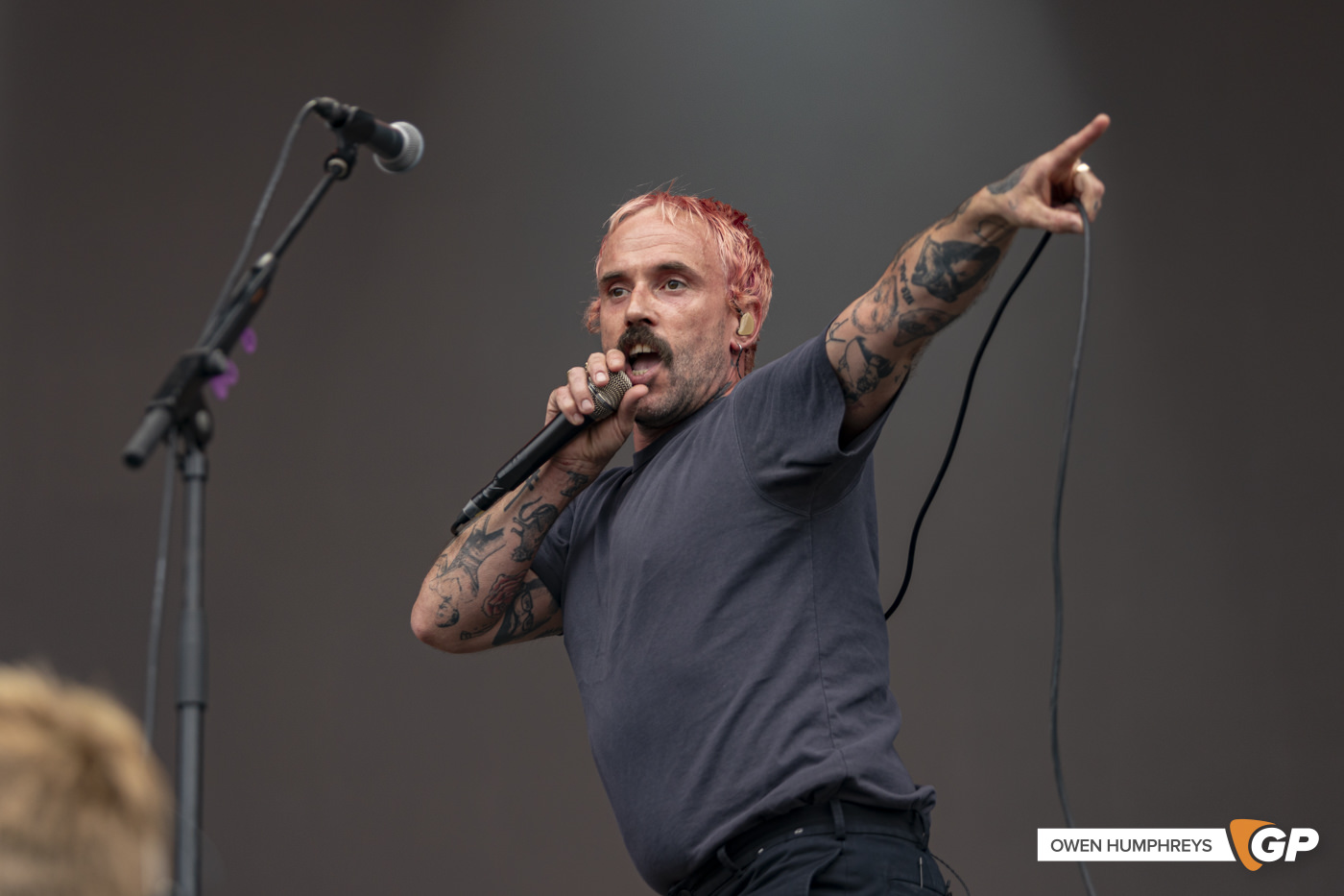 Idles at Malahinde Castle. Photo by Owen Humphreys www.owen.ie