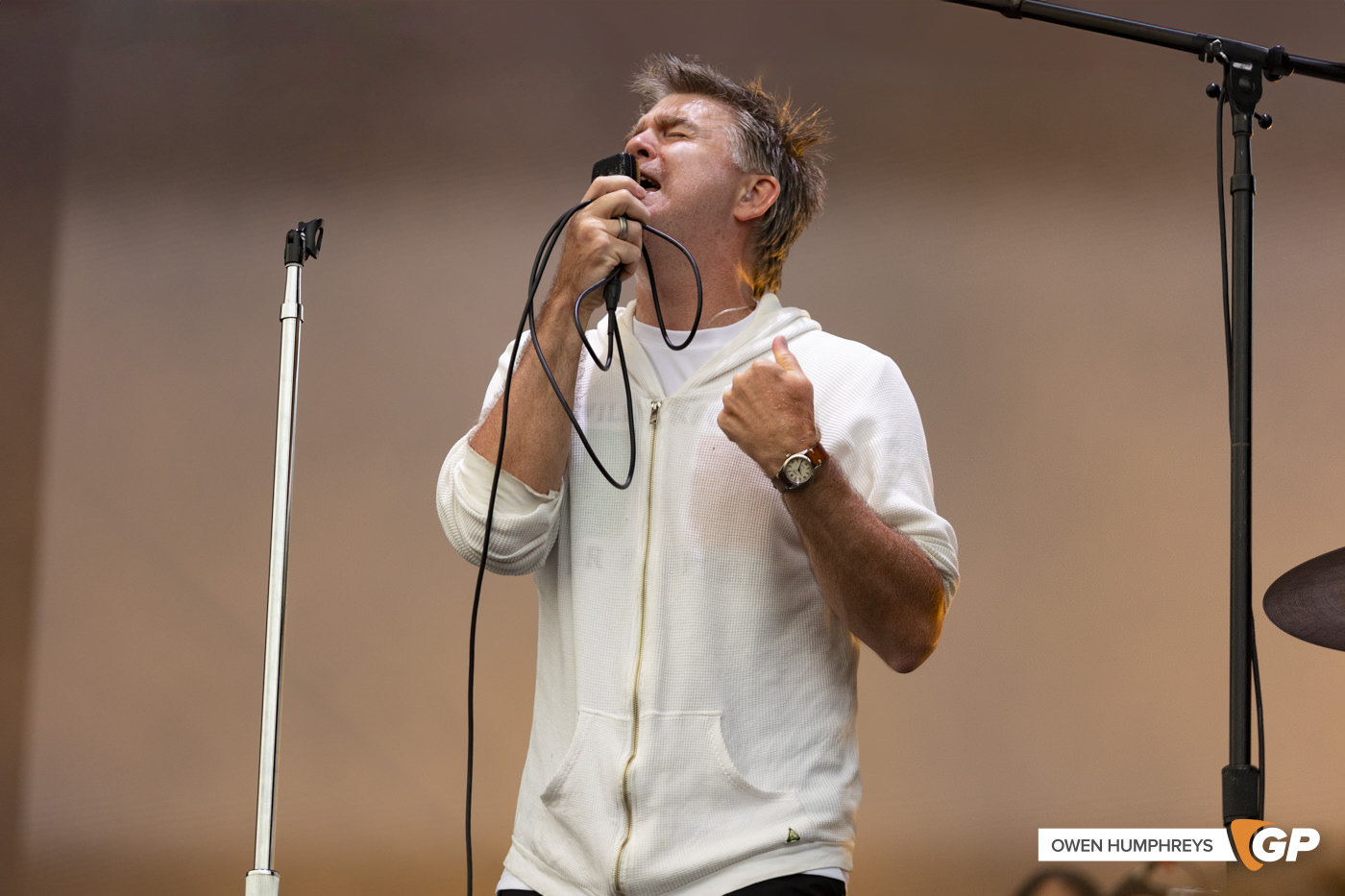 LCD Soundsystem at Malahide Castle. Photo by Owen Humphreys www.owen.ie