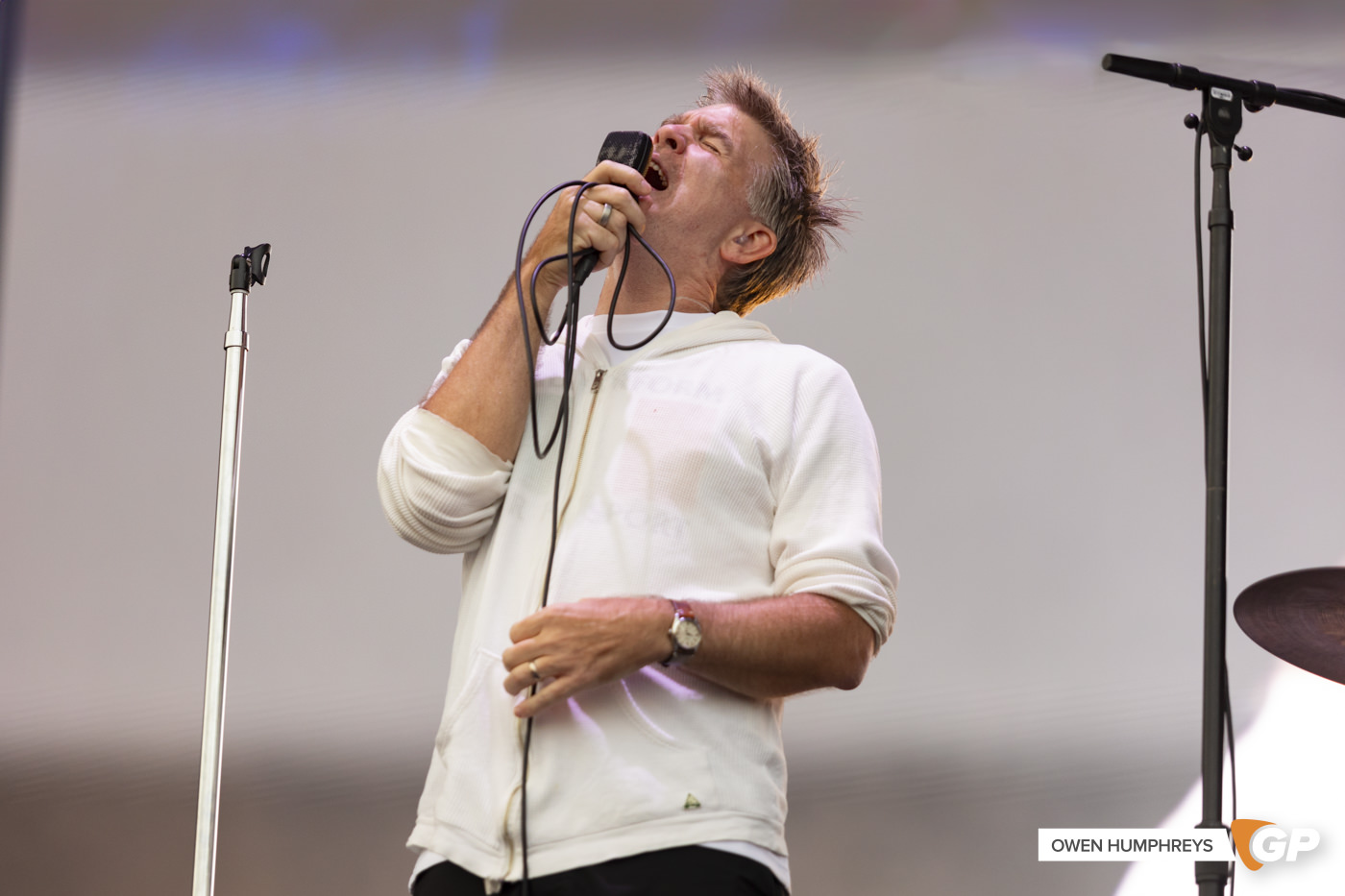 LCD Soundsystem at Malahide Castle. Photo by Owen Humphreys www.owen.ie