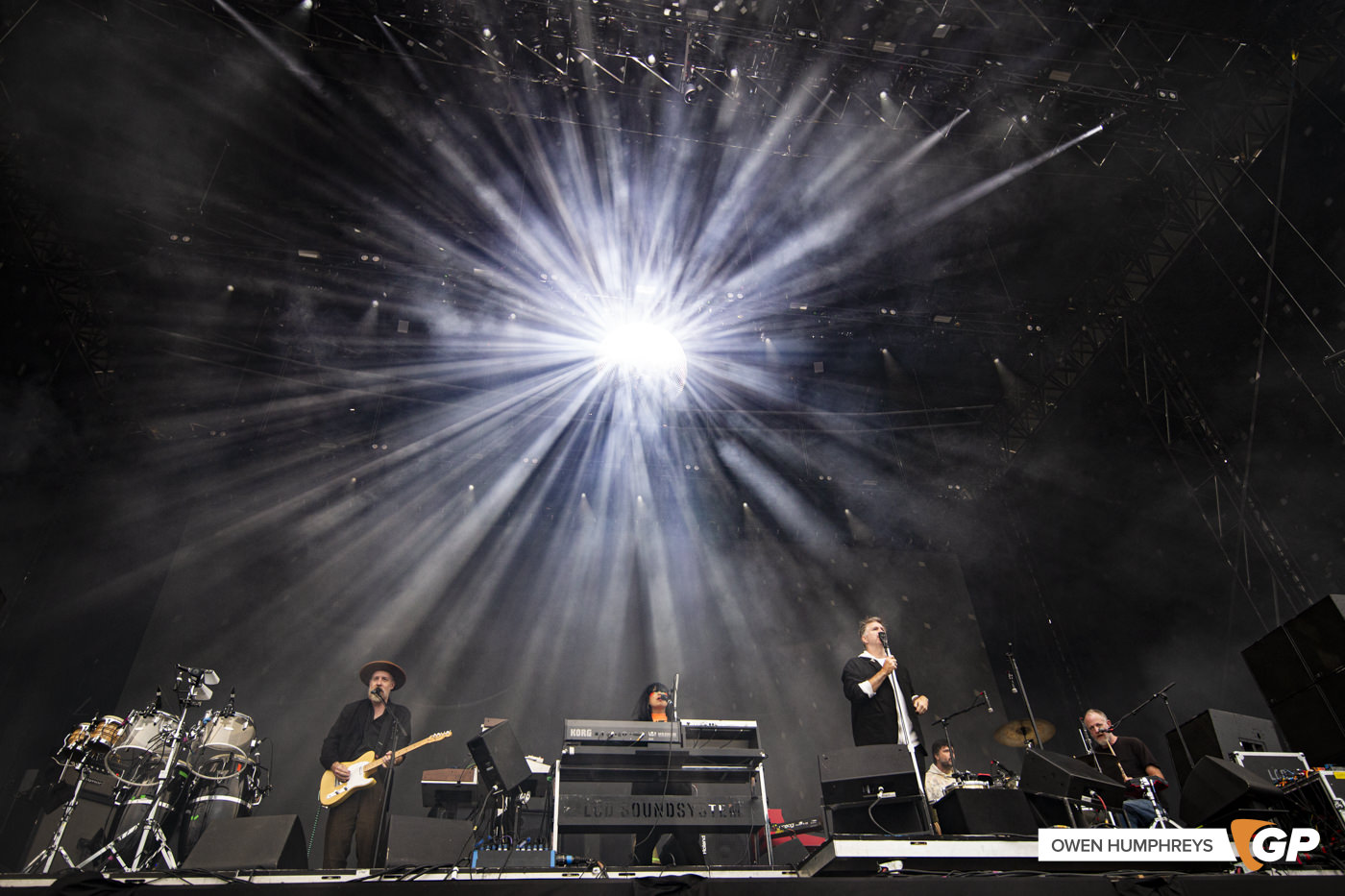 LCD Soundsystem at Malahide Castle. Photo by Owen Humphreys www.owen.ie