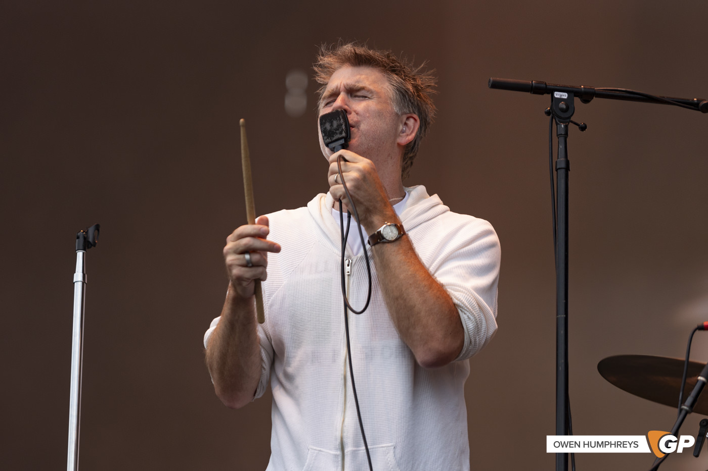 LCD Soundsystem at Malahide Castle. Photo by Owen Humphreys www.owen.ie