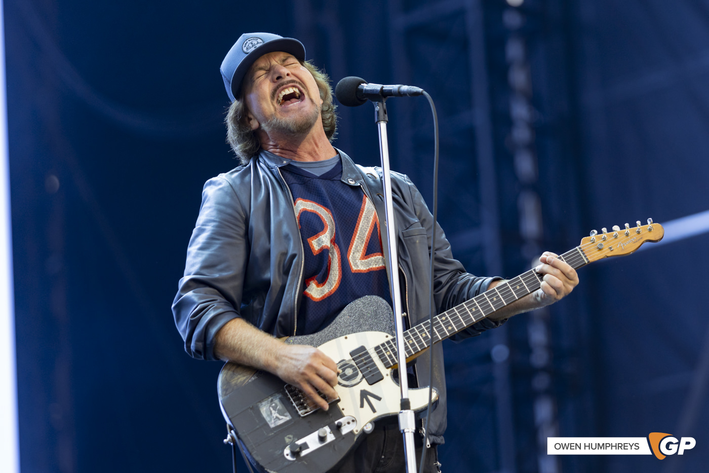 Pearl Jam at Marlay Park. Photo by Owen Humphreys www.owen.ie