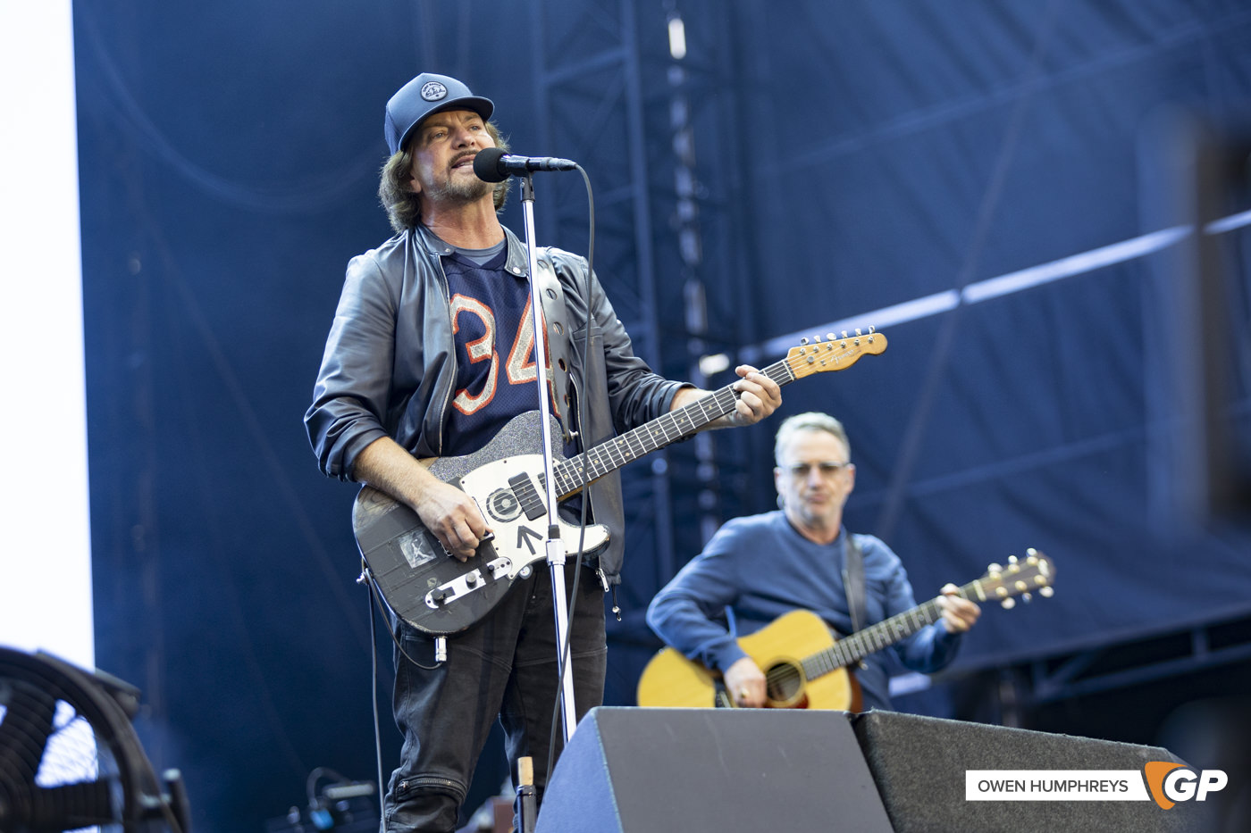 Pearl Jam at Marlay Park. Photo by Owen Humphreys www.owen.ie