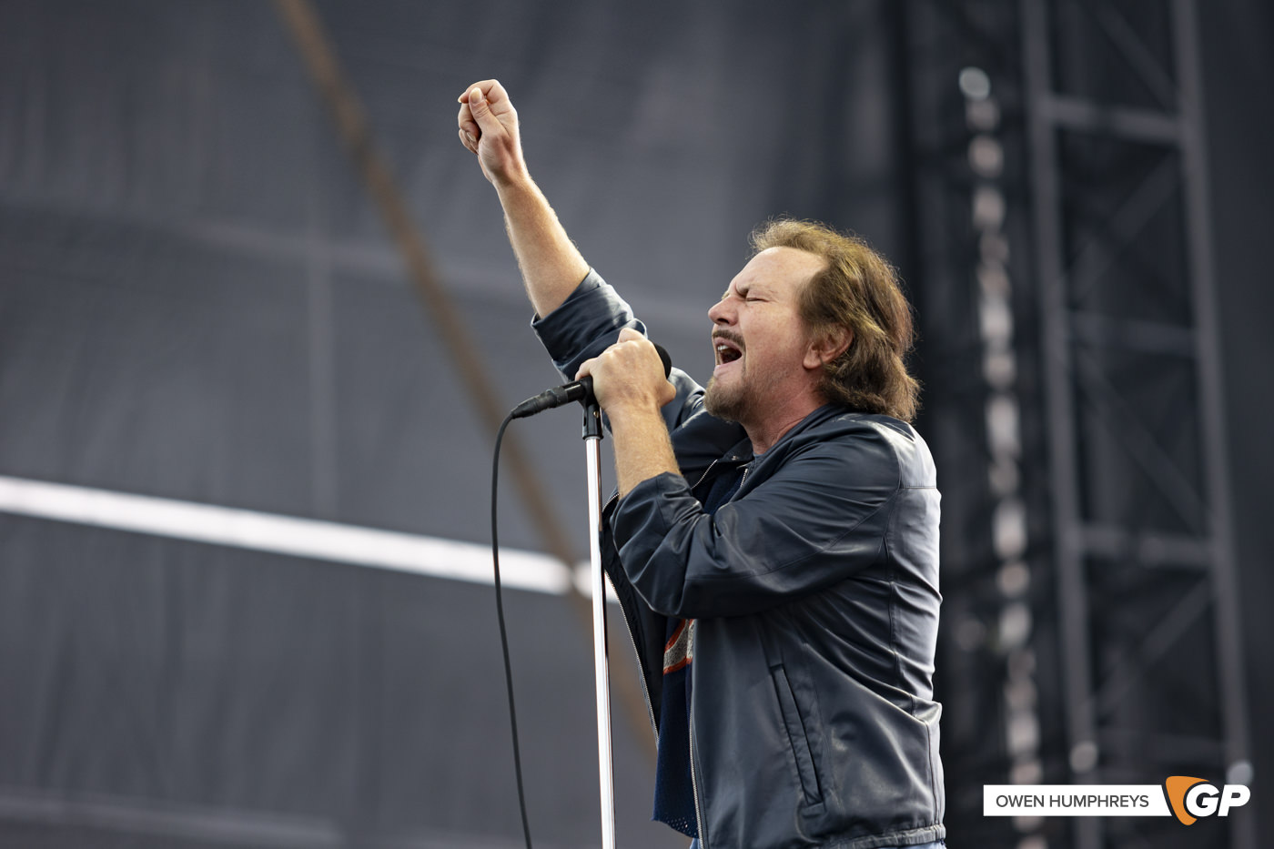 Pearl Jam at Marlay Park. Photo by Owen Humphreys www.owen.ie