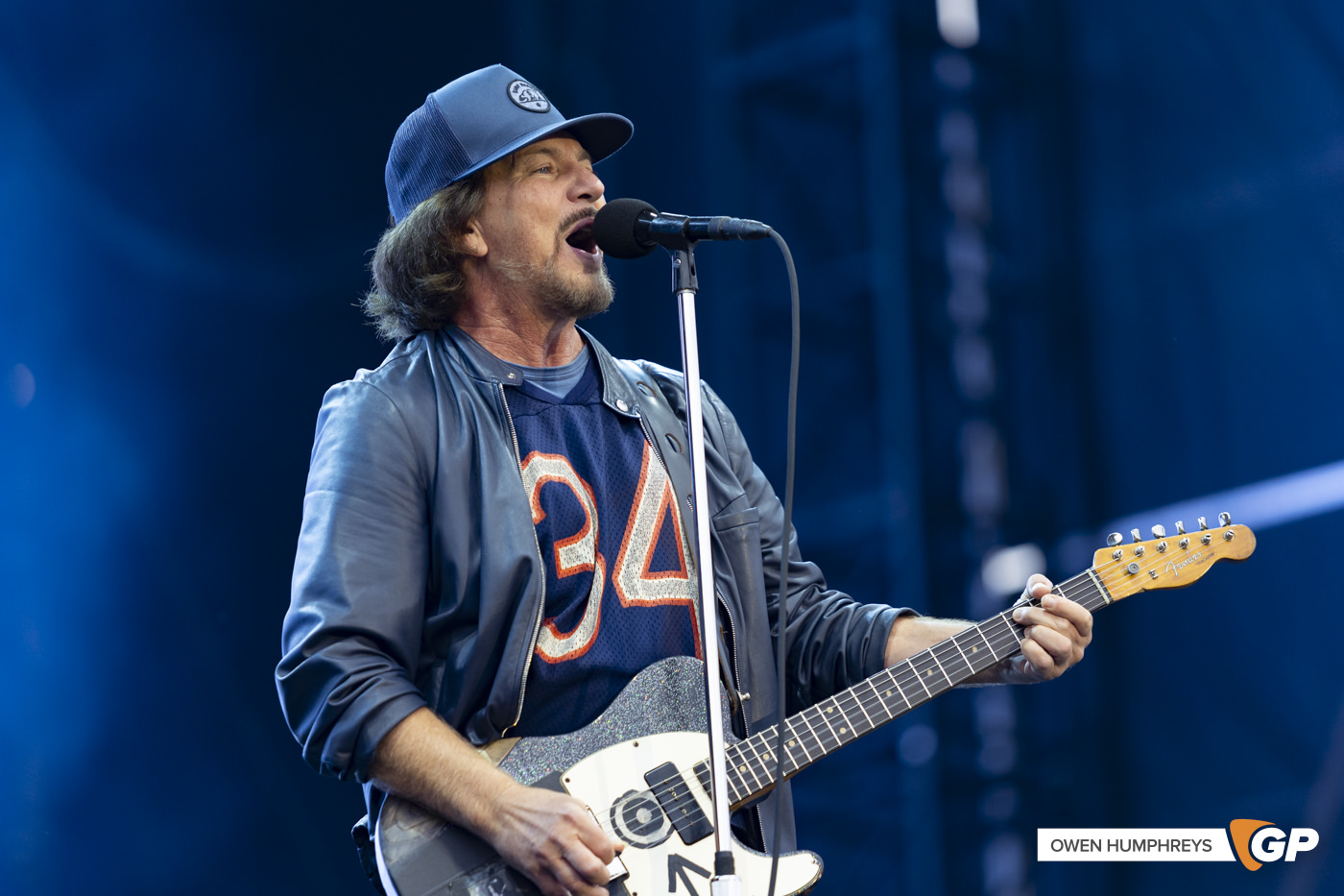 Pearl Jam at Marlay Park. Photo by Owen Humphreys www.owen.ie