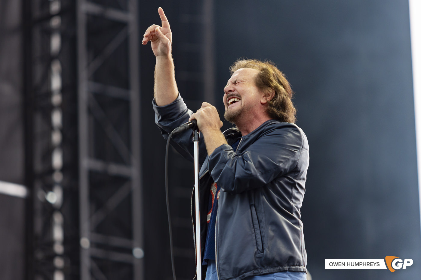 Pearl Jam at Marlay Park. Photo by Owen Humphreys www.owen.ie