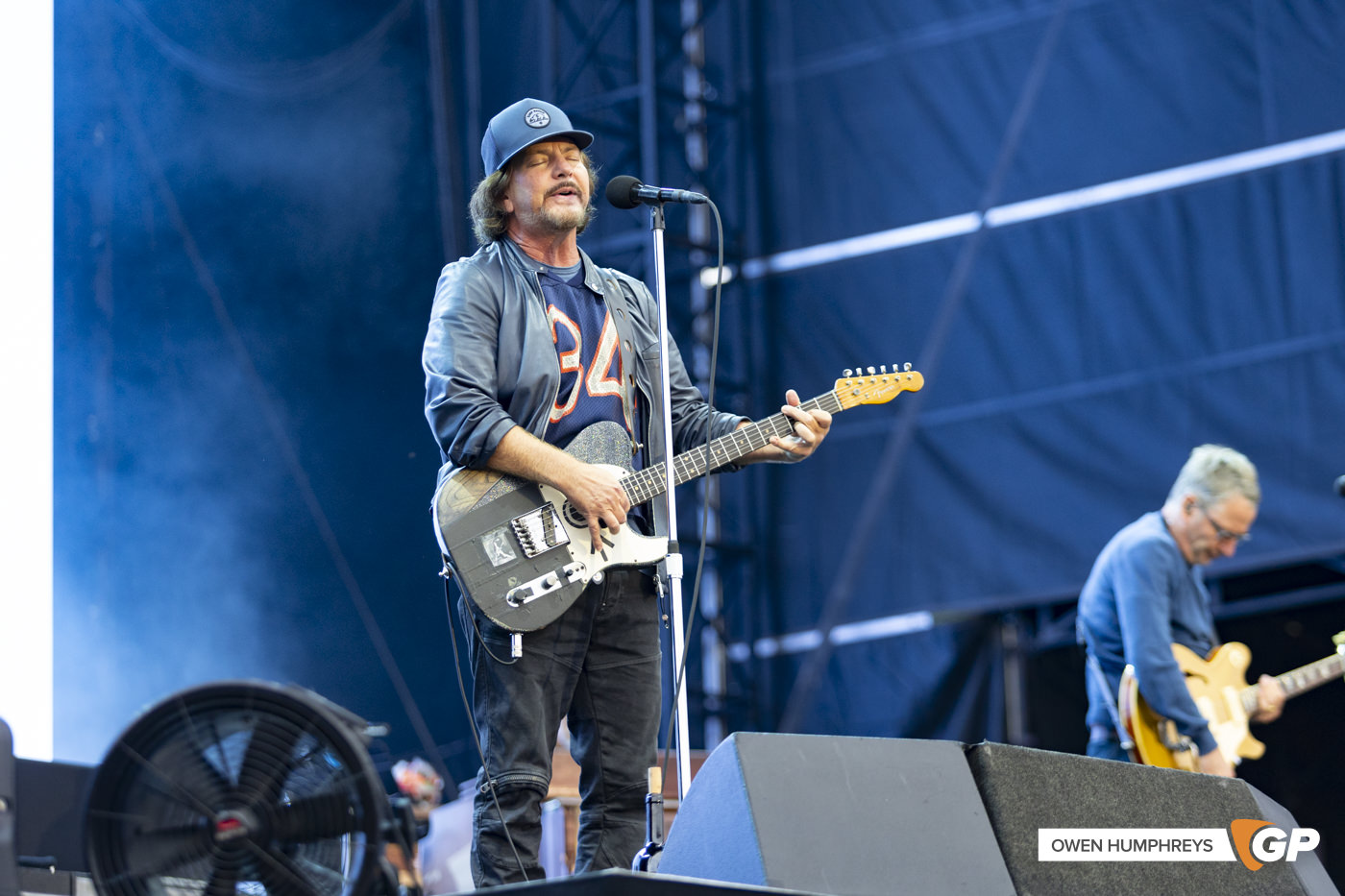 Pearl Jam at Marlay Park. Photo by Owen Humphreys www.owen.ie