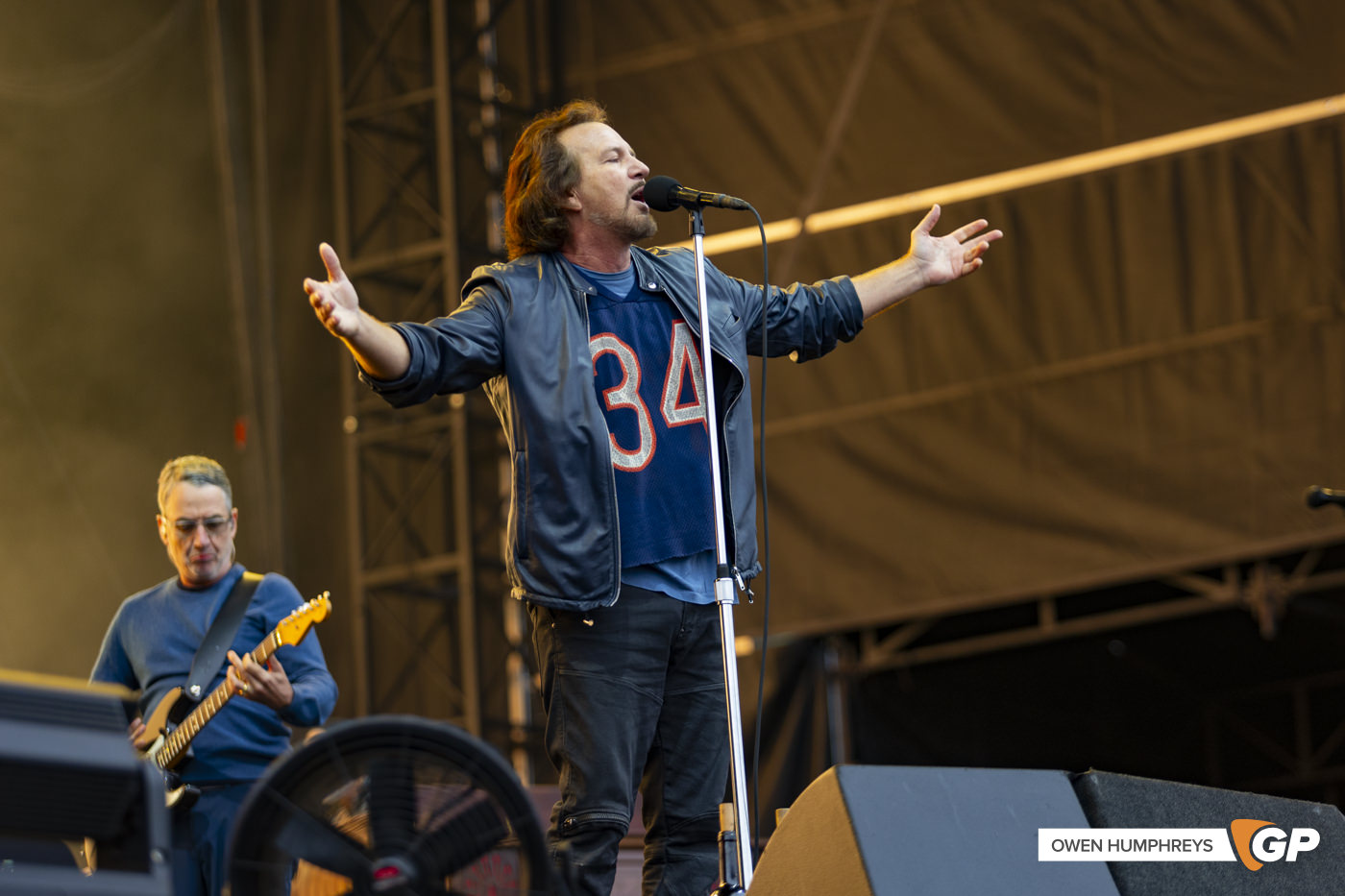 Pearl Jam at Marlay Park. Photo by Owen Humphreys www.owen.ie