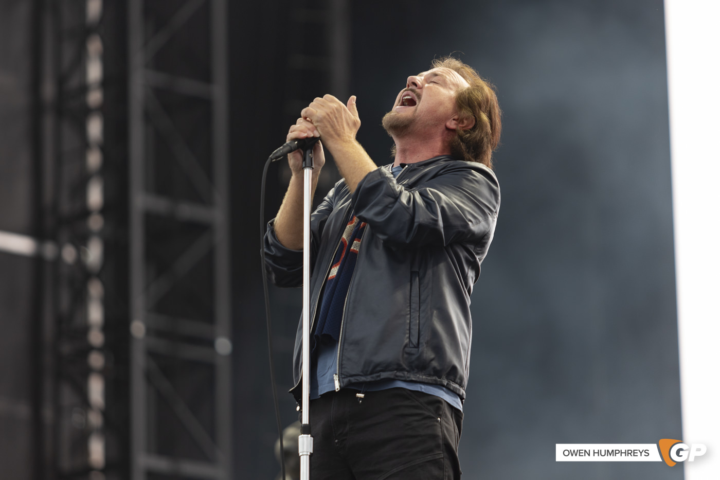 Pearl Jam at Marlay Park. Photo by Owen Humphreys www.owen.ie