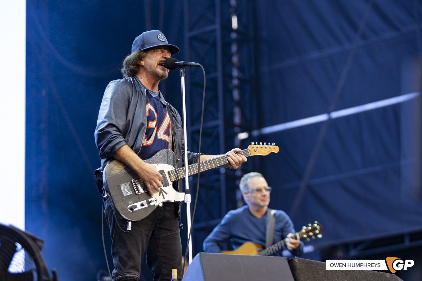 Pearl Jam at Marlay Park. Photo by Owen Humphreys www.owen.ie
