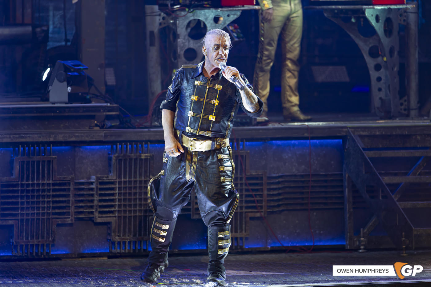 Rammstein at the RDS, Dublin. Photo by Owen Humphreys www.owen.ie