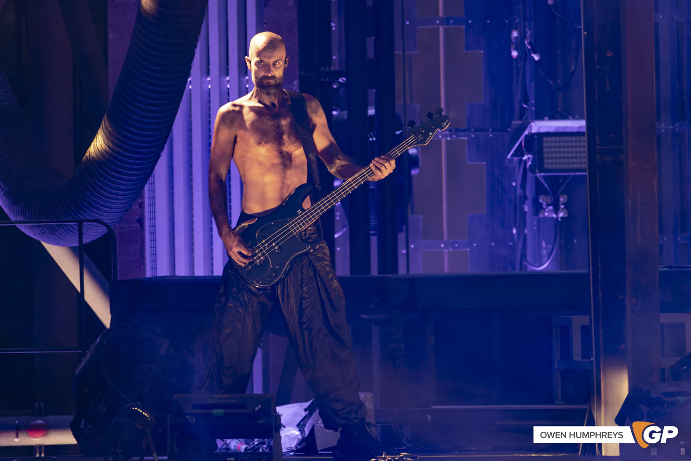 Rammstein at the RDS, Dublin. Photo by Owen Humphreys www.owen.ie