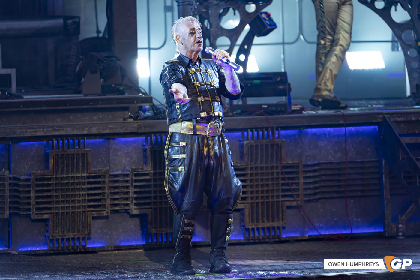 Rammstein at the RDS, Dublin. Photo by Owen Humphreys www.owen.ie