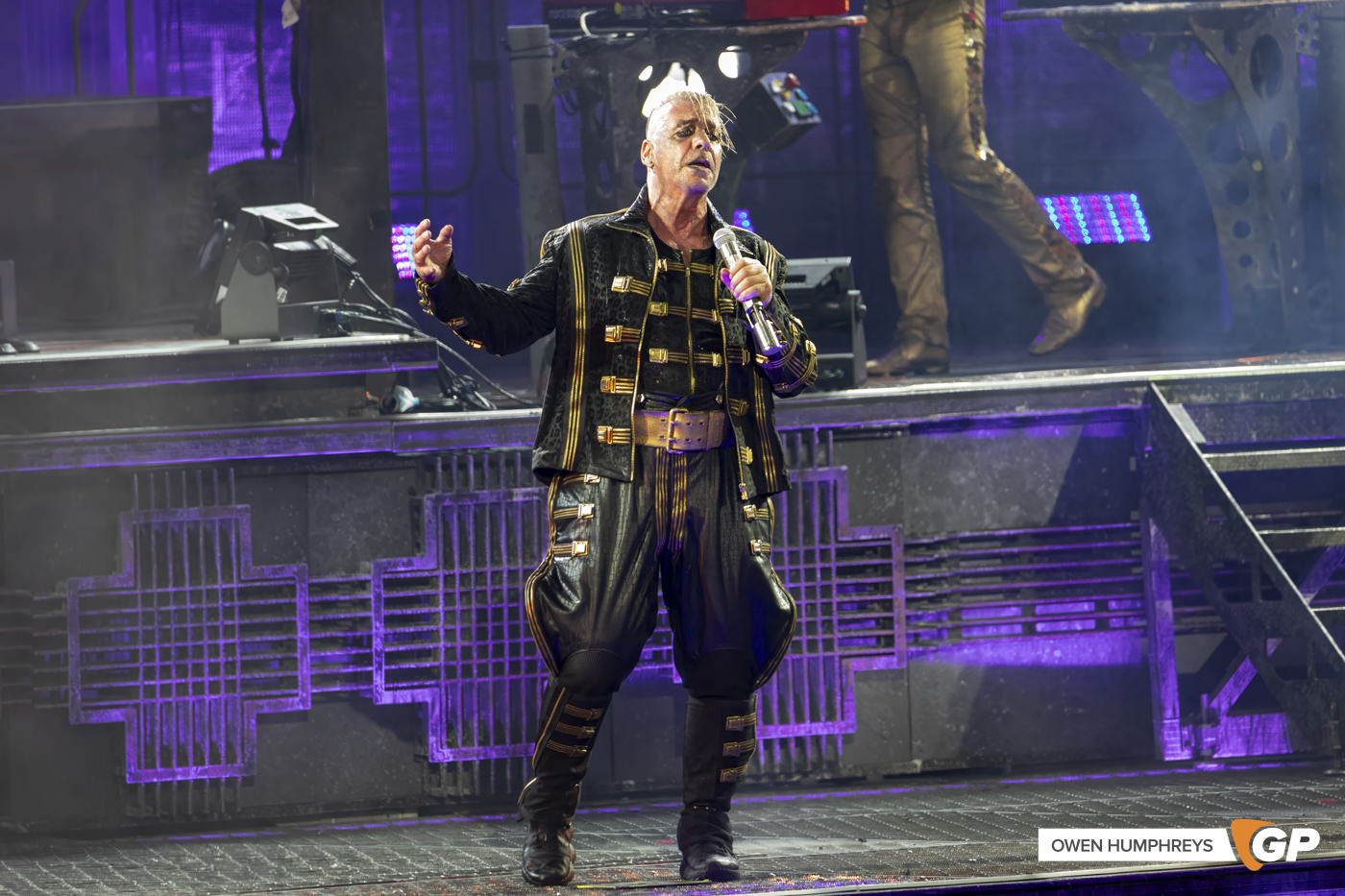 Rammstein at the RDS, Dublin. Photo by Owen Humphreys www.owen.ie