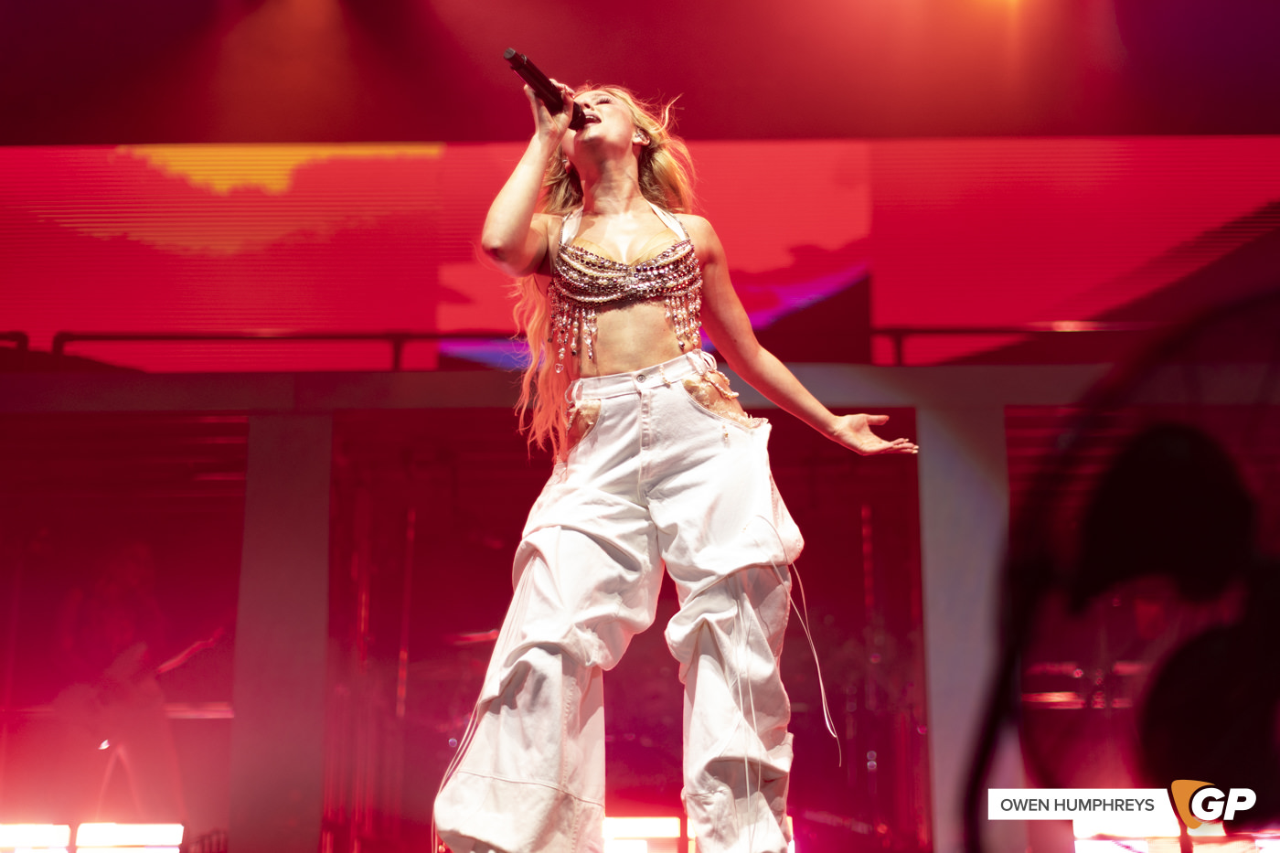 Zara Larsson at Fairview Park. Photo by Owen Humphreys www.owen.ie
