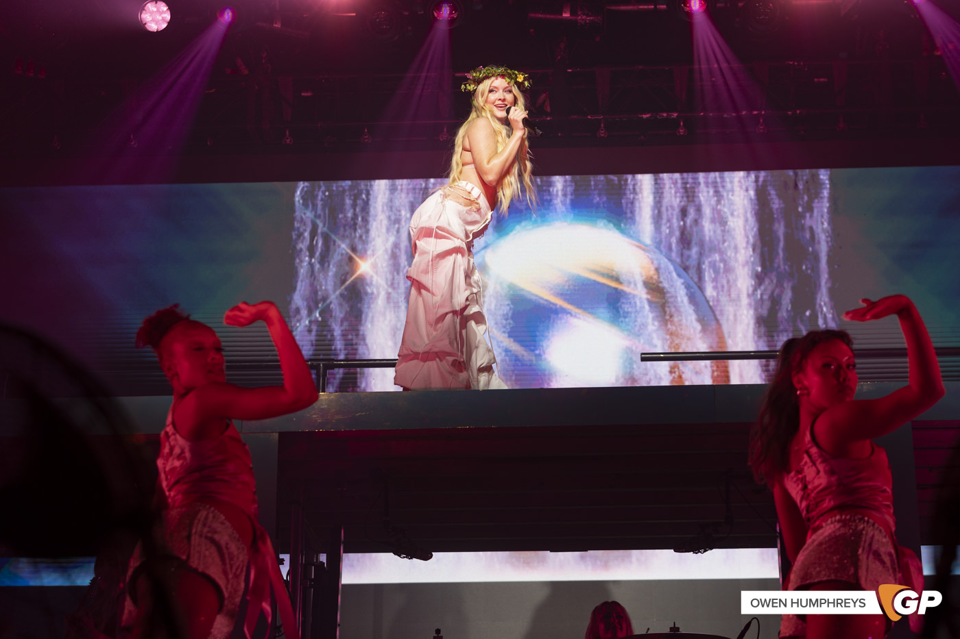 Zara Larsson at Fairview Park. Photo by Owen Humphreys www.owen.ie