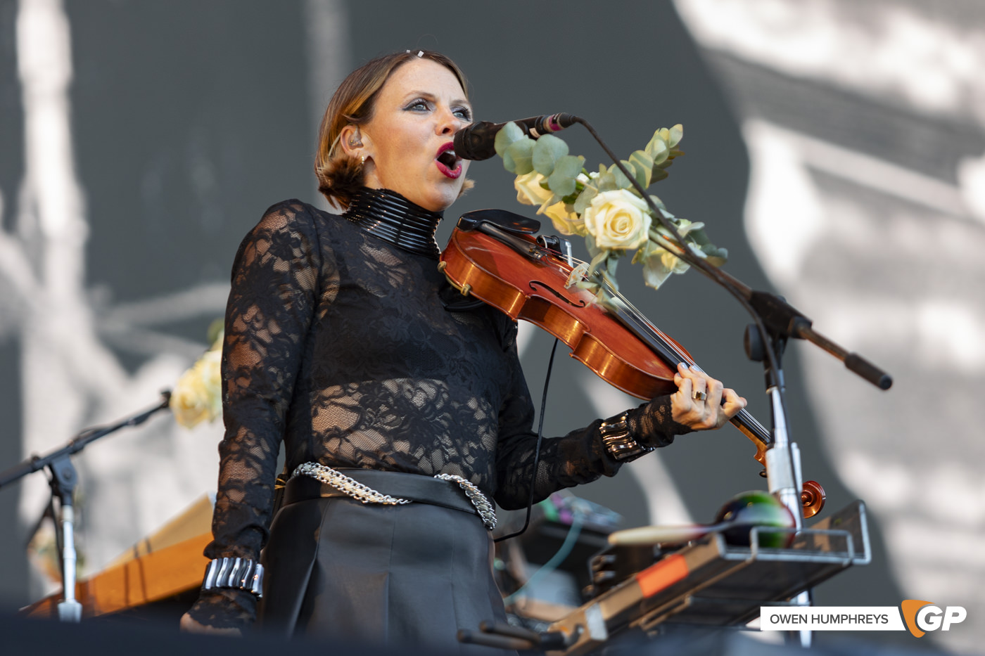 Arcade Fire at Malahide Castle. Photo by Owen Humphreys www.owen.ie