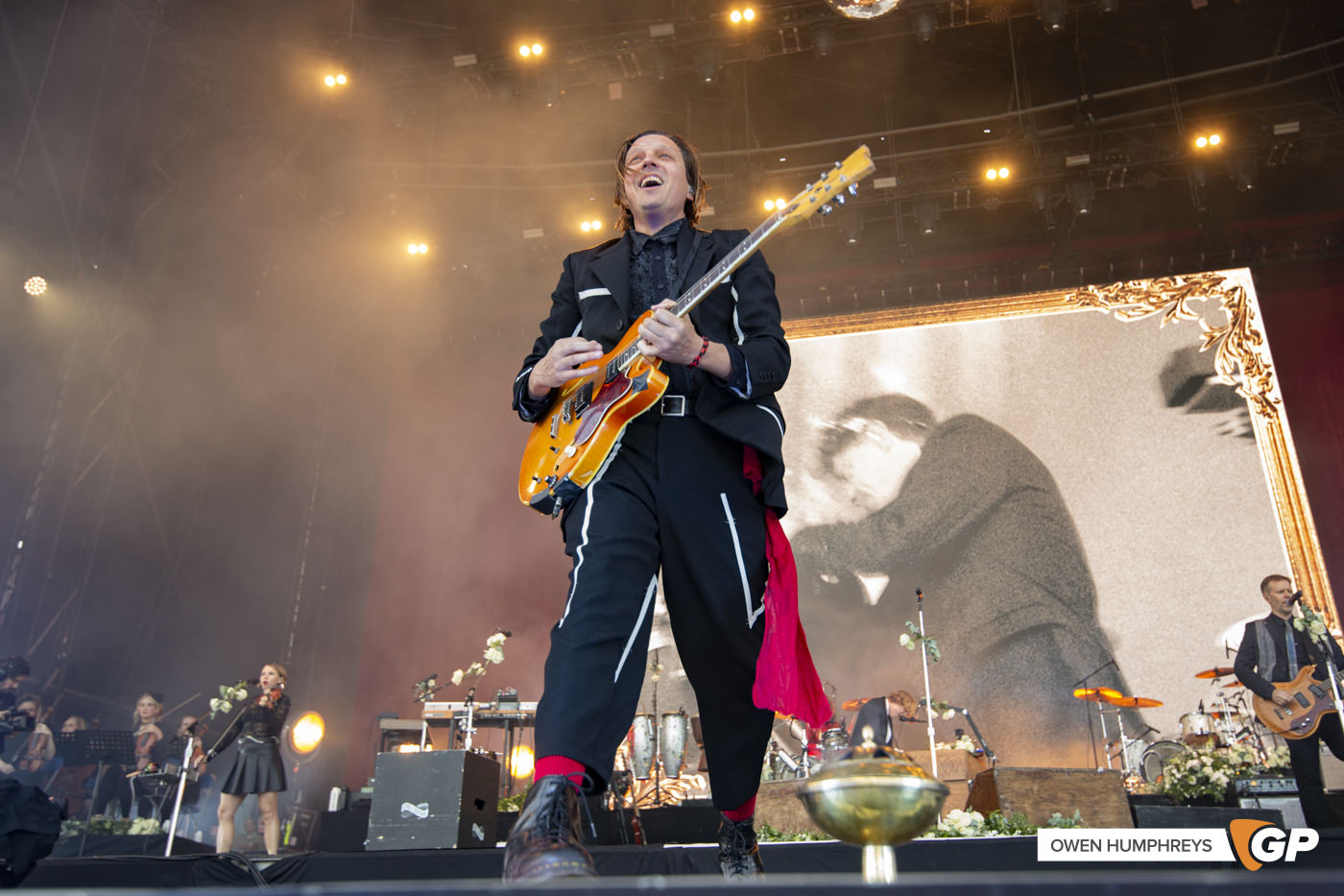 Arcade Fire at Malahide Castle. Photo by Owen Humphreys www.owen.ie