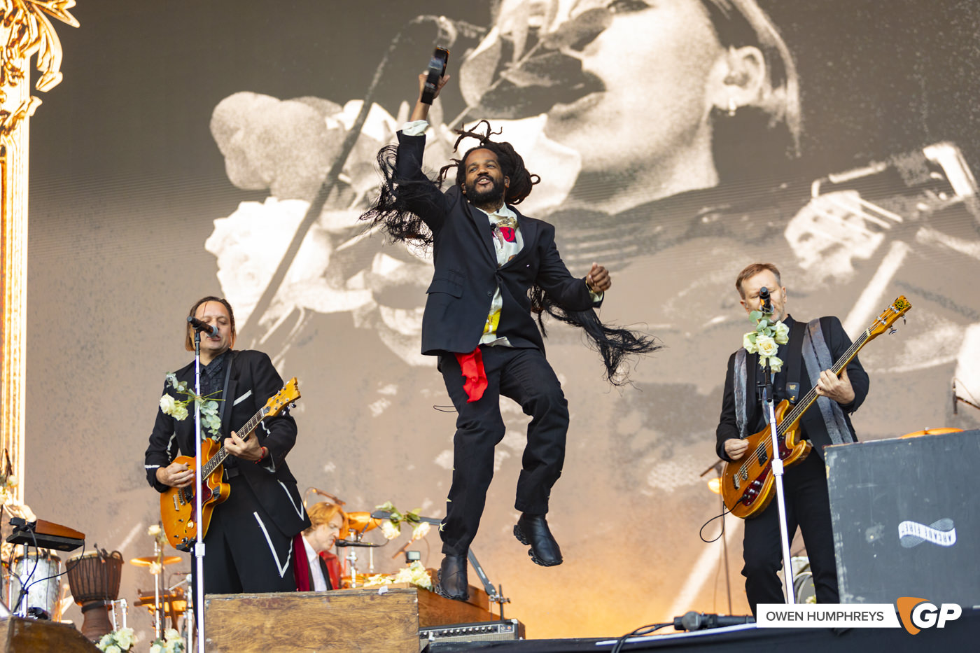 Arcade Fire at Malahide Castle. Photo by Owen Humphreys www.owen.ie