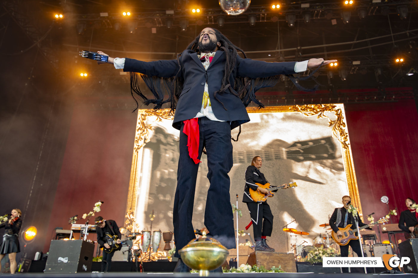 Arcade Fire at Malahide Castle. Photo by Owen Humphreys www.owen.ie