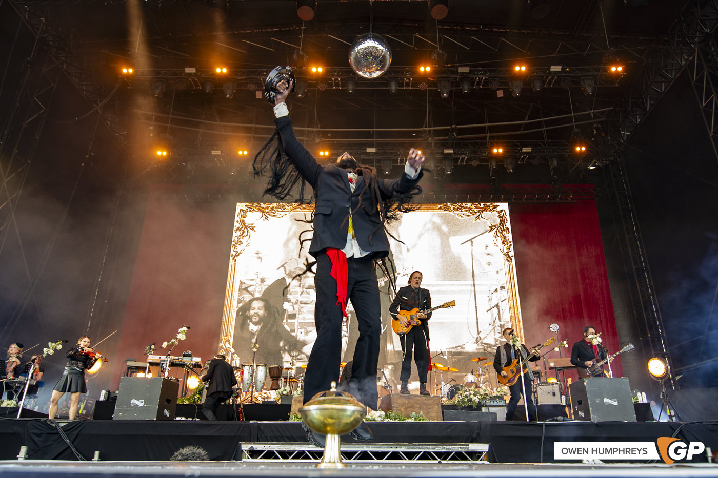 Arcade Fire at Malahide Castle. Photo by Owen Humphreys www.owen.ie