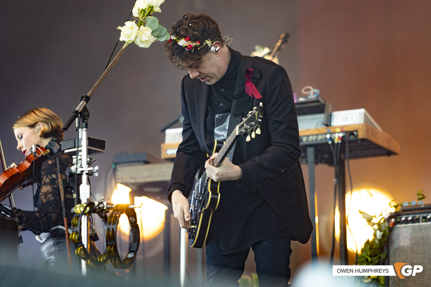 Arcade Fire at Malahide Castle. Photo by Owen Humphreys www.owen.ie