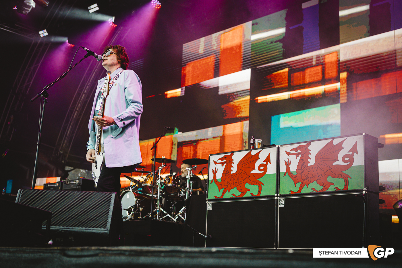 Manic Street Preachers Trinity College 2 July 2024 Stefan Tivodar-60472
