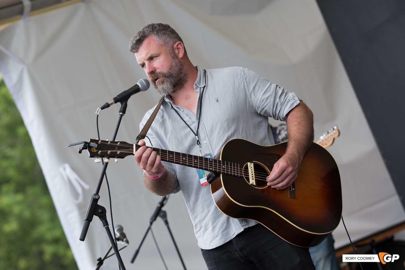 Mick Flannery at Vancouver Folk Music Festival by Rory Cooemy-7