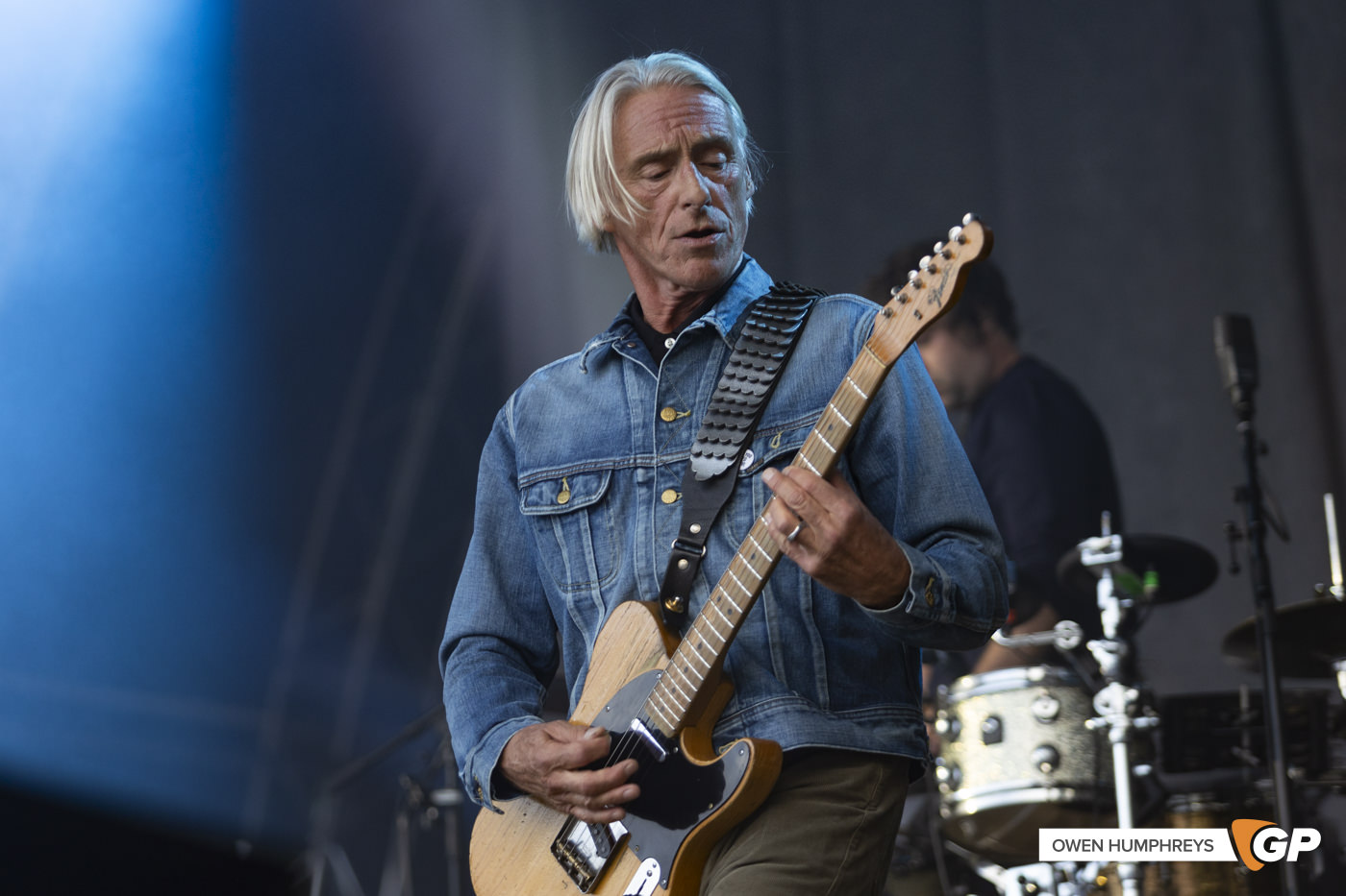 Paul Weller at Trinity College Dublin. Photo by Owen Humphreys www.owen.ie