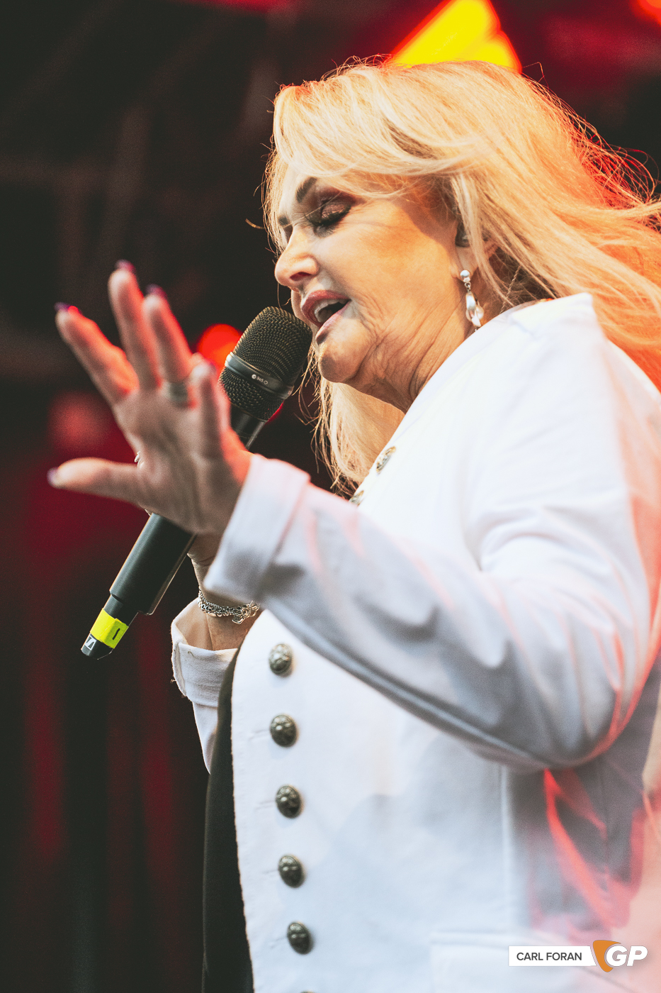 Bonnie Tyler Leopardstown racecourse -08