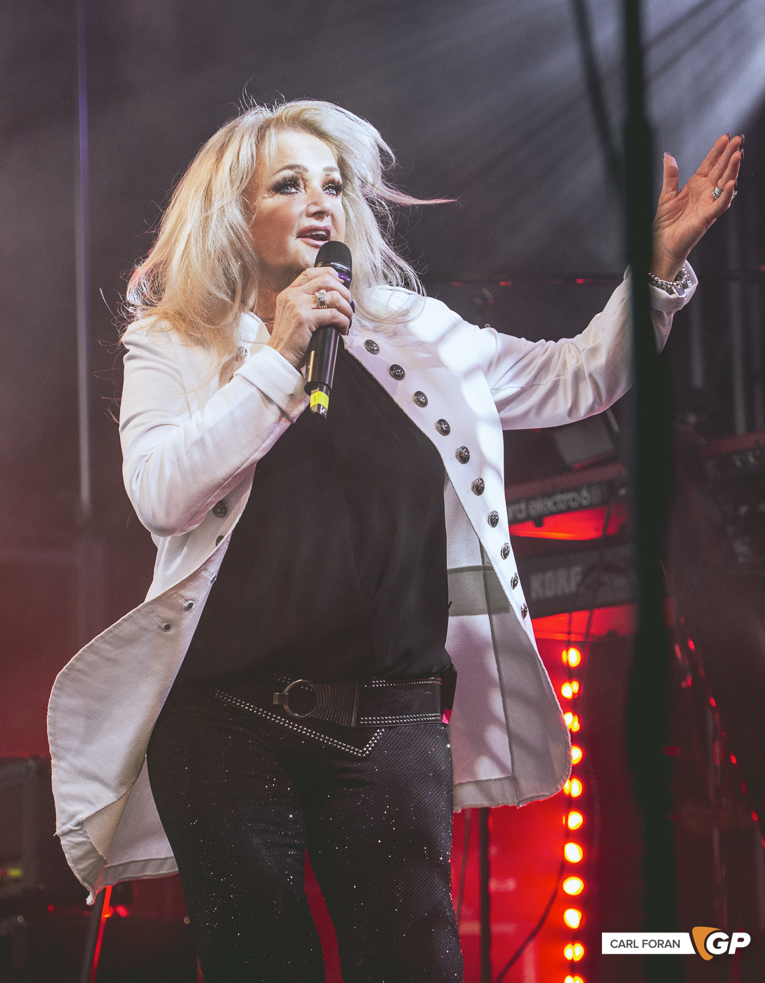 Bonnie Tyler Leopardstown racecourse -19