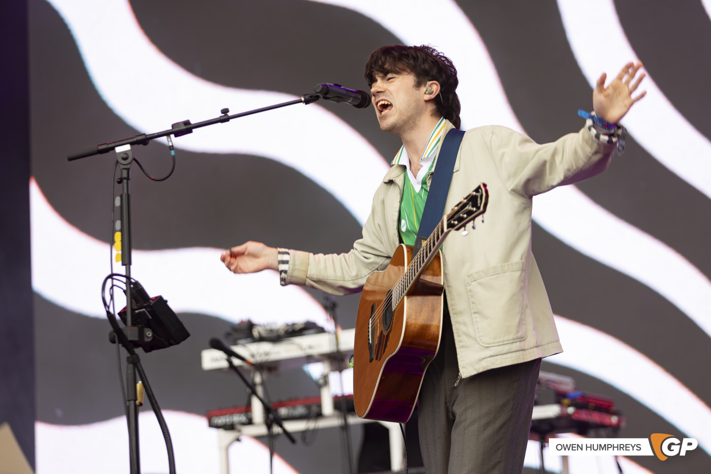 Declan McKenna at All Together Now 2024. Photo by Owen Humphreys. www.owen.ie