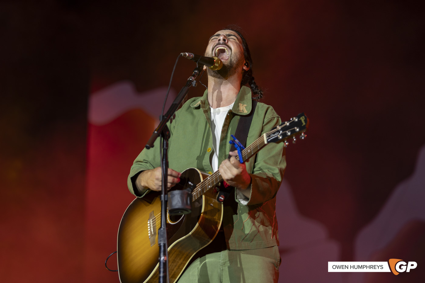 Noah Kahan at Electric Picnic 2024. Photo by Owen Humphreys www.owen.ie
