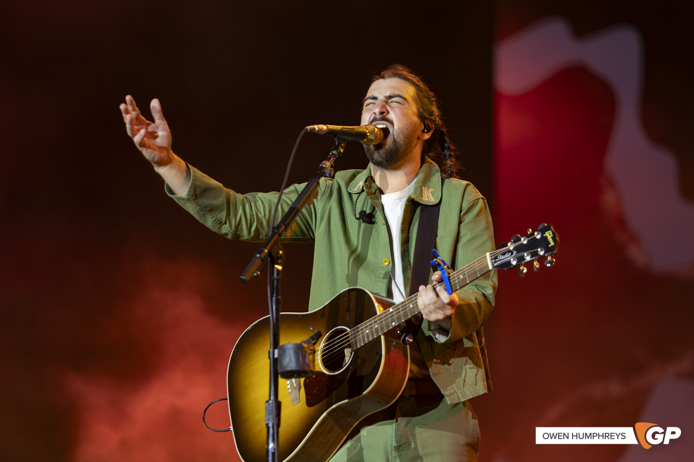 Noah Kahan at Electric Picnic 2024. Photo by Owen Humphreys www.owen.ie