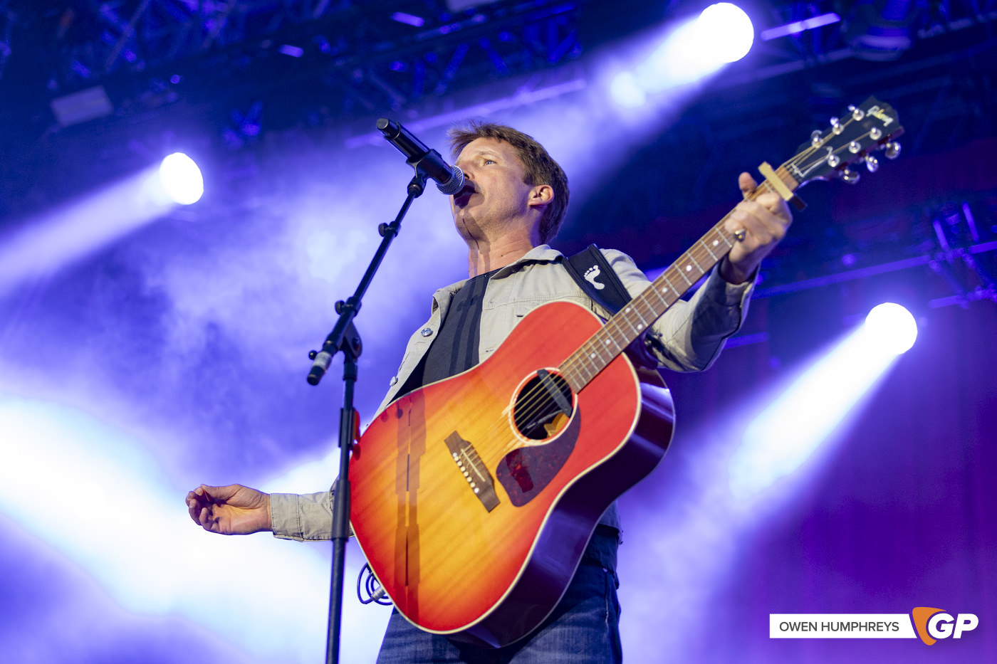 James Blunt at Collin’s Barracks. Photo by Owen Humphreys www.owen.ie