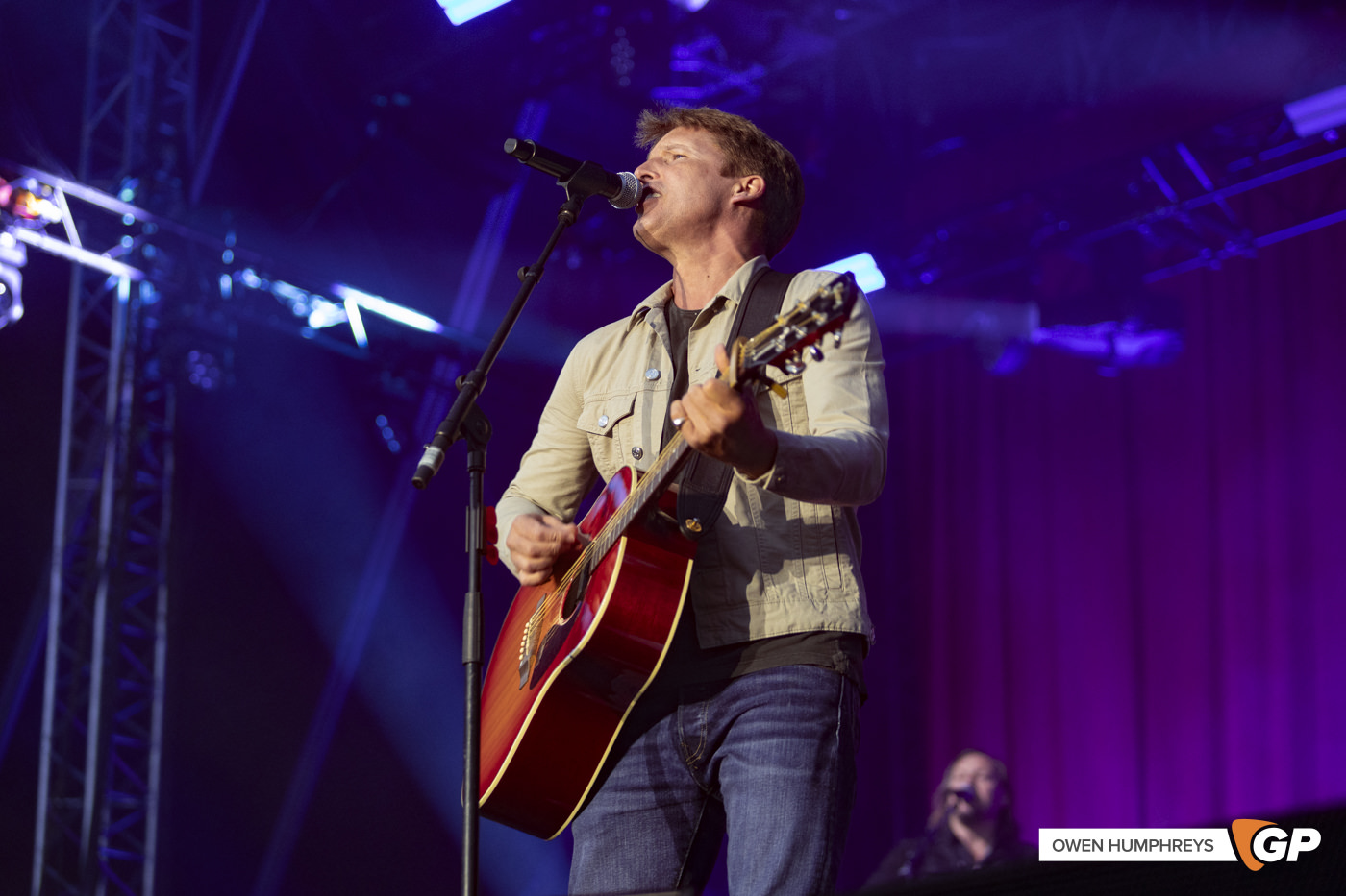 James Blunt at Collin’s Barracks. Photo by Owen Humphreys www.owen.ie