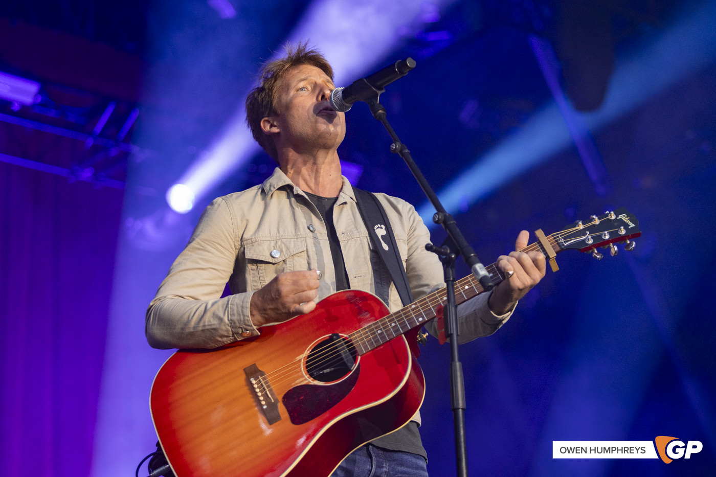 James Blunt at Collin’s Barracks. Photo by Owen Humphreys www.owen.ie