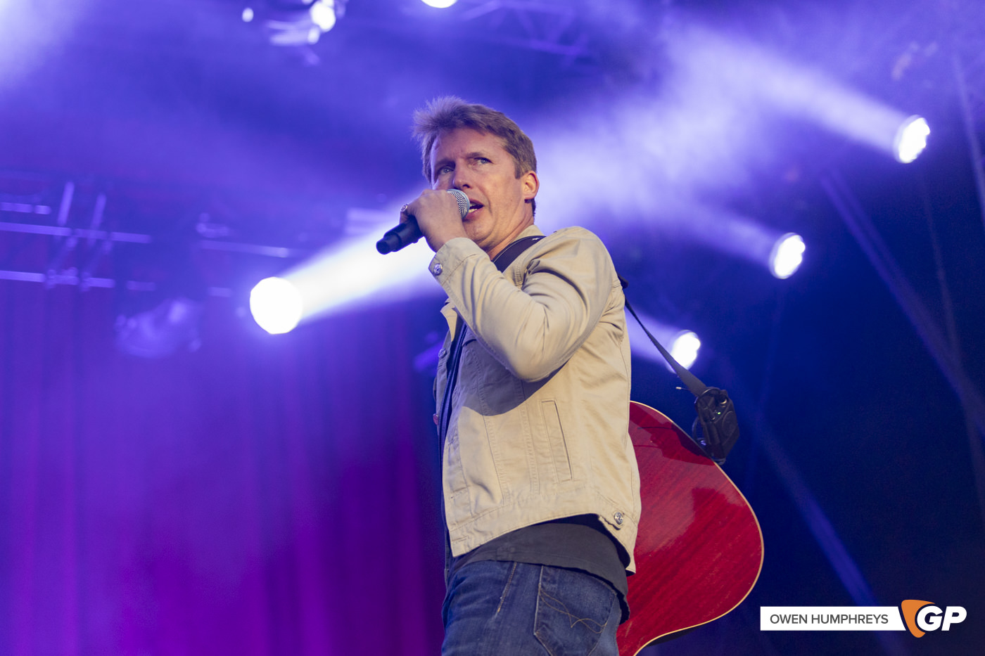 James Blunt at Collin’s Barracks. Photo by Owen Humphreys www.owen.ie