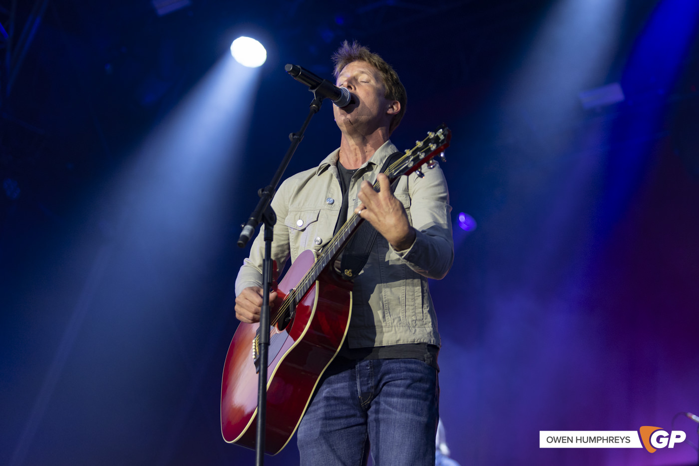 James Blunt at Collin’s Barracks. Photo by Owen Humphreys www.owen.ie
